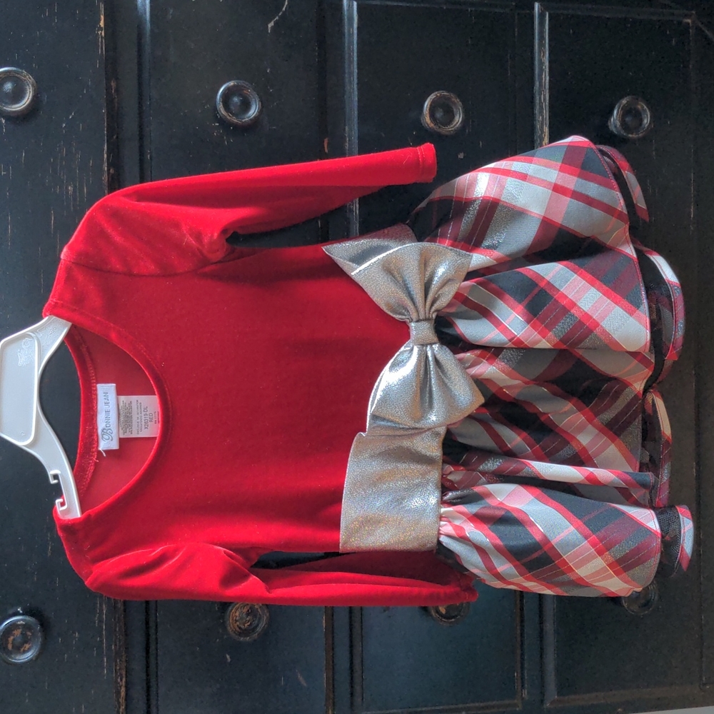 Bonnie Jean 2t holiday dress
